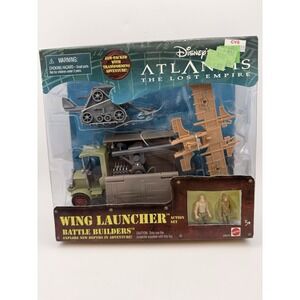 New 2000 Disney Atlantis Lost Empire Wing Launcher Battle Builders Action Set S1